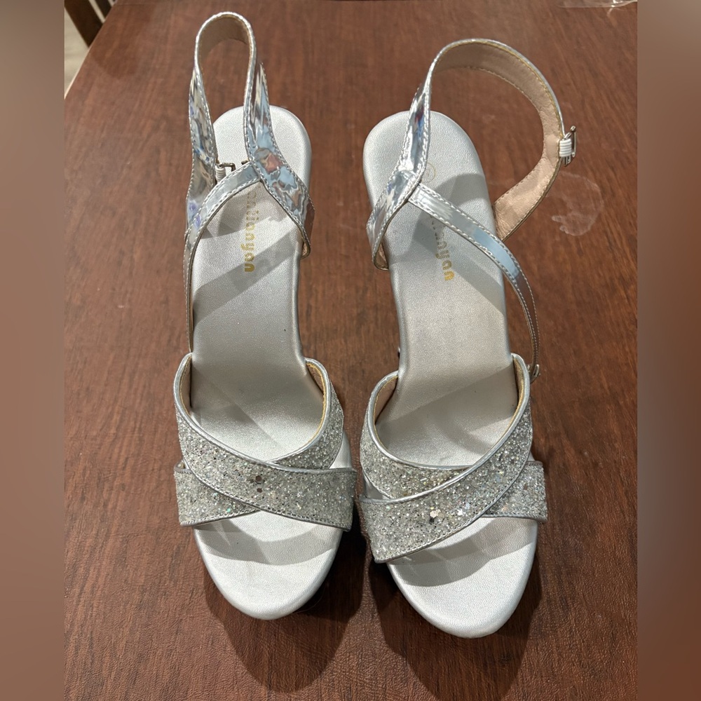 Tall Silver Heels